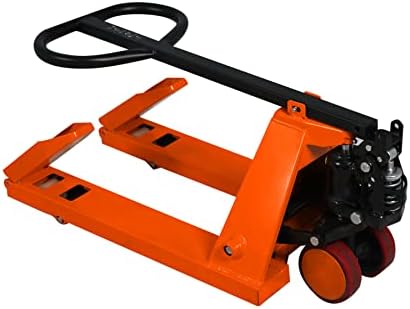 Tory Carrier Mini Hand Pallet Jack Truck, Small Manual Pallet Trucks with Foldable Forks and Foldable Handle 2200Lbs Capacity 31.5" Lx15 W Fork Size