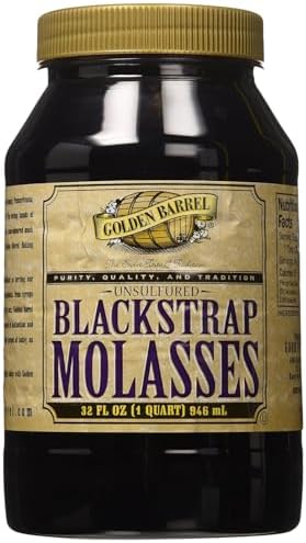 Golden Barrel Blackstrap Molasses, Unsulphured, 32 oz