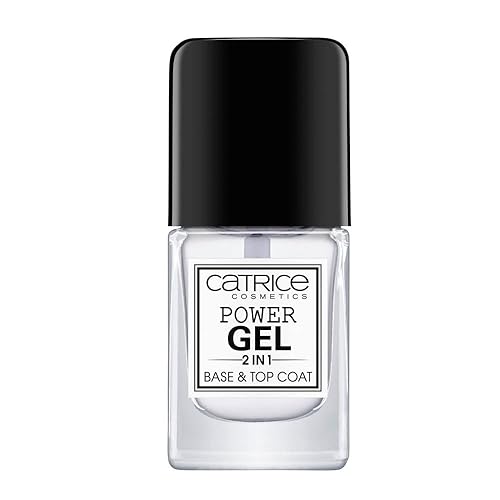 Esmalte de Uñas - Power Gel Base y Topcoat 2 en 1 - Catrice