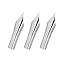 3PCS EF Nib--Silver
