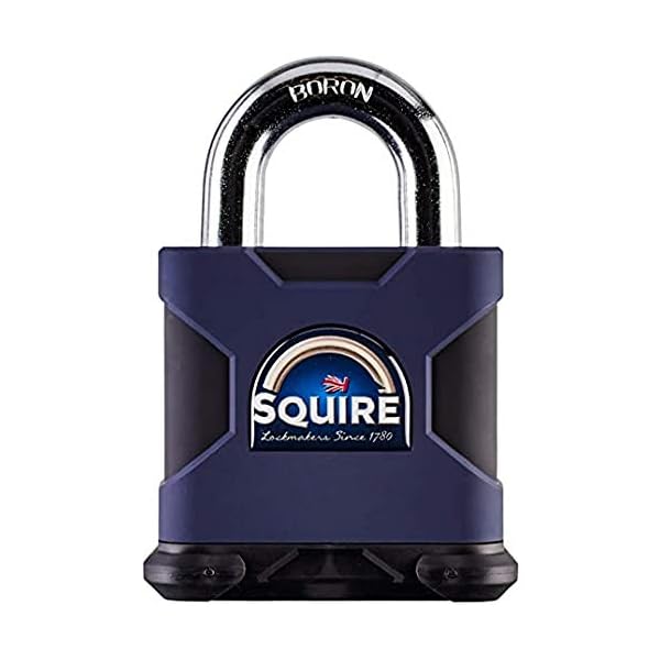 Henry Squire SS80S Stronghold Solid Steel Padlock 80mm CEN6 Boxed
