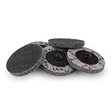 BHA Unitized Surface Prep Quick Change Discs, 2 Inch - 5 Pack (6AM - High Density, Aluminum Oxide, Medium)