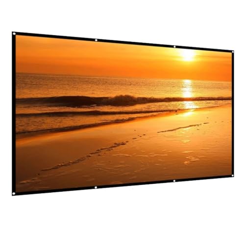 Pantalla portátil para proyector de 84 pulgadas polyester
