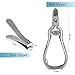 Candure Nail Clippers - Nail Cutter Trimmer Set for Fingernail Toenail and Manicure Pedicure