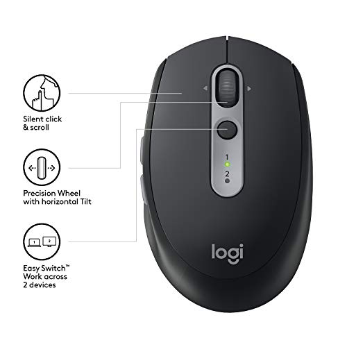 Logitech M590 Multi-Device kabellose Maus mit Silent-Funktion