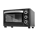 Cecotec Forno da tavolo Bake&Toast 2300 Black, 23 l, potenza 1500 W, fino a 230 °C, 3 modalità di riscaldamento: grill, calore base, e combinato, sportello con doppia vetro, timer 60 min, vassoio