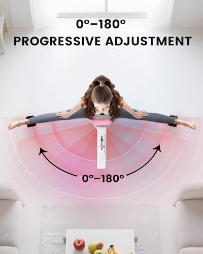 Image of Split Machine, Leg Stretcher Splits Machine for Flexibility, 0-180 Adjustable Home Stretch Machine for Balle, Cheerleading Dance, Gymnastics and Other Sports, 330lbs Capacity