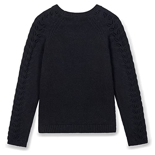 Image of Kid Nation Girls Sweaters for Teen Girls Toddler Girl Crewneck Pullover | Long Sleeve Knit Top for Casual Fall Winter Wear