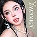 Yawamica Wispy Manga Lashes 8D Thick & Spiky False Eyelashes 15mm Doll Lashes Anime Eyelashes Style Natural Look 14 Pairs Pack Strip Lashes Look like Eyelash Extension