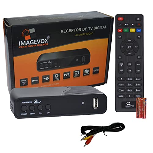 CONVERSOR E RECEPTOR DE TV DIGITAL HDTV IMAGEVOX ISDBT07