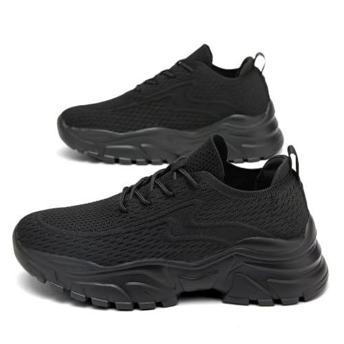Image of Womens Ladies Walking Shoes Fashion Running Sneakers Casual Comfor Lightweight Breathable Soft Sole Gym Tennis Work