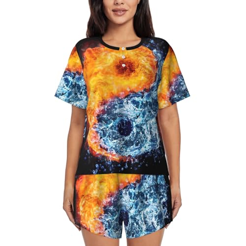 Sweat Yin Yang Fire Water EdWal idéal pour vos sorties urbaines et soirées entre amis