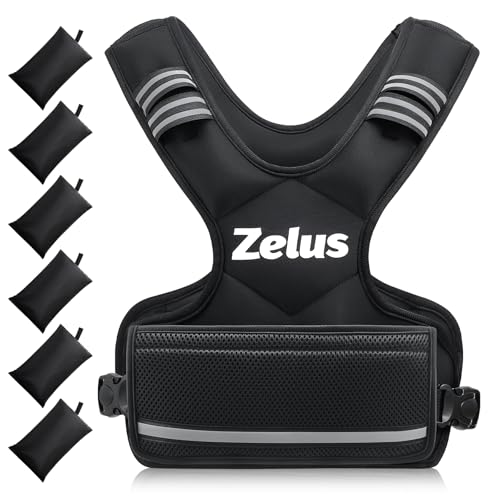 ZELUS Adjustable Weighted Vest for From $27 + free shipping
