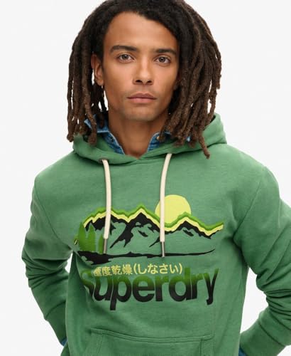 Sweat shirt Superdry Sweatshirt à capuche et motif Great Outdoors EU - vue 4