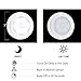 Novelty Place LED Motion Sensor Lights - Cordless Battery Powered Built-in Magnets Optional Sticky Pads - Motion Sensing Bathroom Hallway Closet Nightlight - Pack of 6