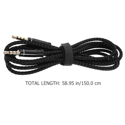 Cable auxiliar de audio Jack 3.5mm macho a macho miniatura 3