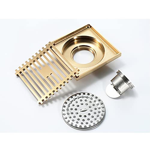 Bonde de douche anti-odeur 10 cm contre les blocages de canalisation - 7