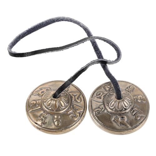 Generic Nepalese Tingsha Finger Cymbals for Yoga Meditation Tibetan Sound