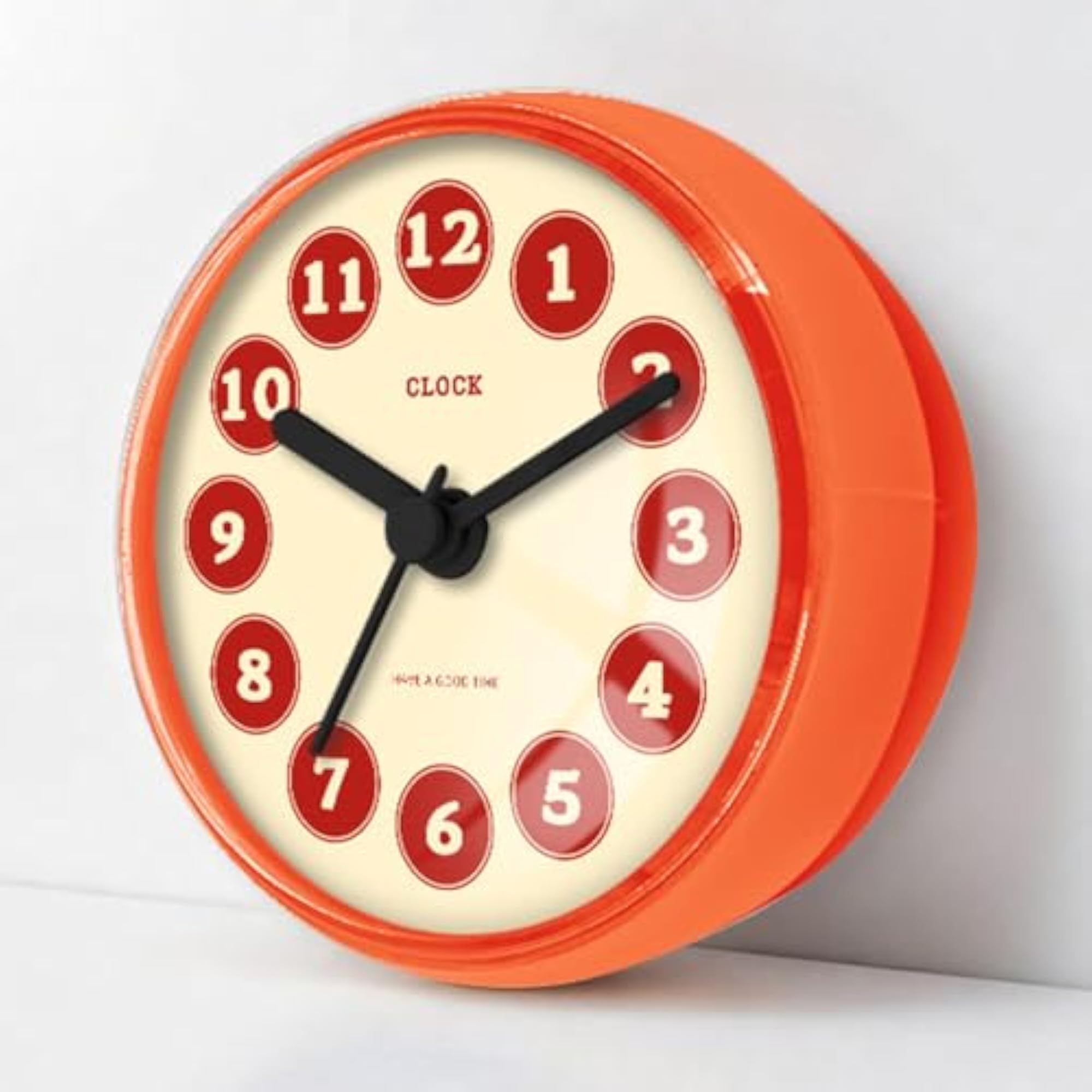 Shower Wall Clock Waterproof Bathroom Shower Clock