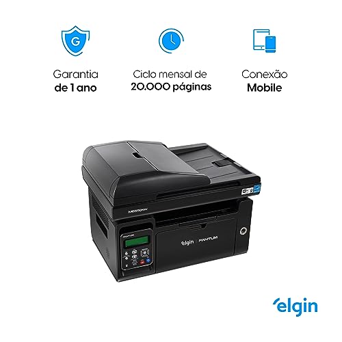 Impressora Multifuncional Sem Fio Elgin Pantum M6550NW Laser Preto e Branco