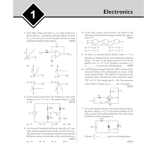 Image of PW IIT JAM Recap 22 Years Physics PYQ Chapterwise & Yearwise Previous Year Solved Papers (2026-2005) with 5 Mock Tests l Exam Questions Covered