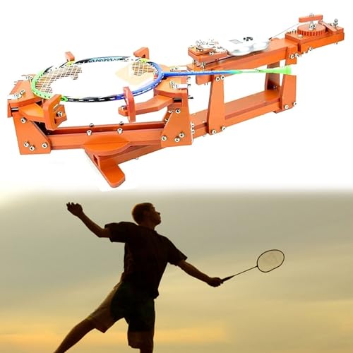 Máquina de encordado de bádminton, dispositivo de mesa para encordar raquetas de bricolaje eficiente en casa