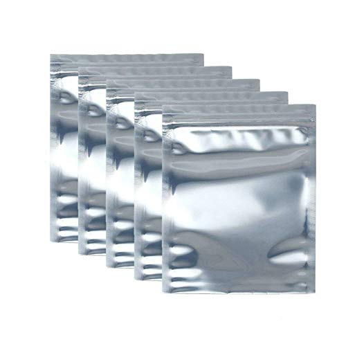 ANYQOO 50pcs Premium Antistatic Resealable Bag Anti Static Bag for SSD HDD and Other Electronic Devices (50pcs 15X20cm/5.9X7.9inches)