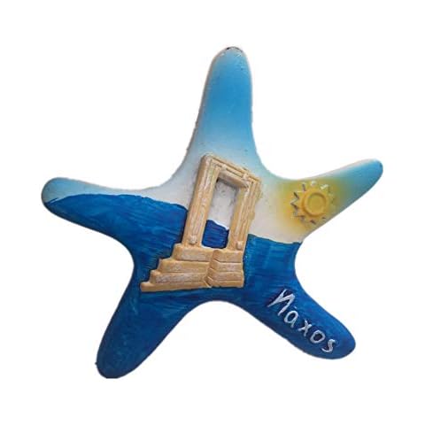 Imán de Nevera 3D Estrella de Mar Naxos Grecia Cover