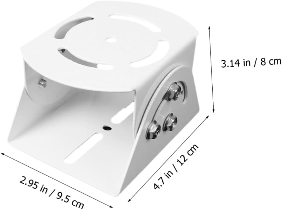 Veemoon 2pcs Wall Mount Bracket for Security Multi-Angle Monitoring Easy Installation for Indoor and Outdoor