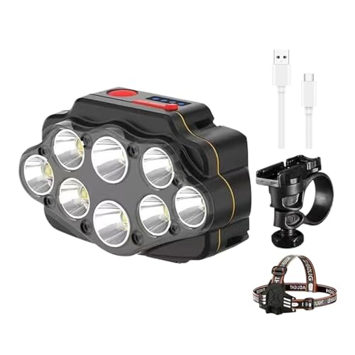 Lampe de vélo de montagne pour rouler la nuit en toute sécurité