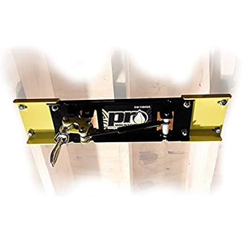 PRO Mountings Ceiling Mount Extensions for 12" or 24" on Center Floor Joists (Ceiling Mount and TRX Braket Not Included) (Black) Cover