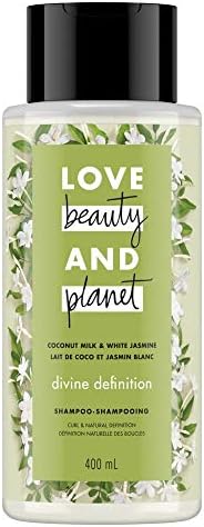 Beauty & Planet Love Divine Definition Shampoo, Coconut Milk & White Jasmine 13.5 fl oz