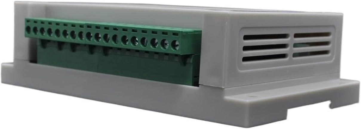 Table showing terminal descriptions for the CWT-TM-32DS module, including Power +, Power -, 18B20 +, 18B20 output, 18B20 GND, RS485 +, and RS485 -.