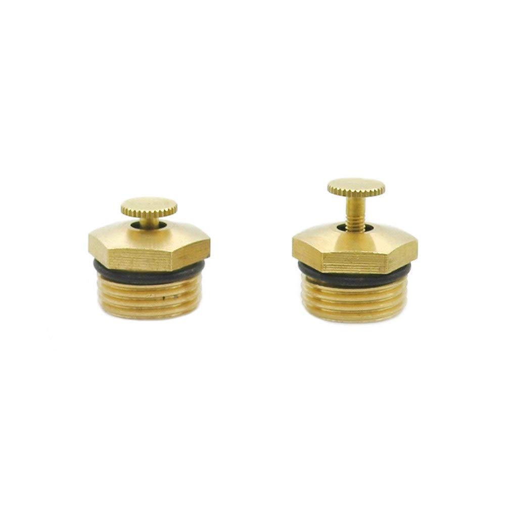 Gartenarbeit liefert Sprinkler 50 Stück 360-Grad-Sprenger 1/2" Kupfer Verstellbare Sprühdüse Landwirtschaft Gewächshaus Bewässerung Mistingdüse (Color : Brass)