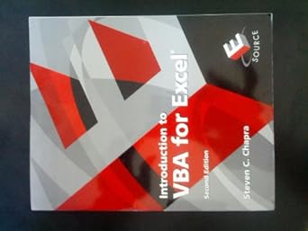 Introduction to VBA for Excel: Chapra, Steven: 9780132396677: Amazon ...