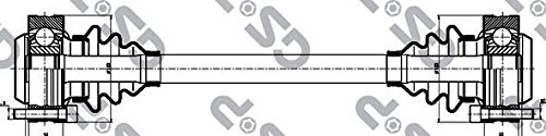 GSP 205001 Antriebswelle