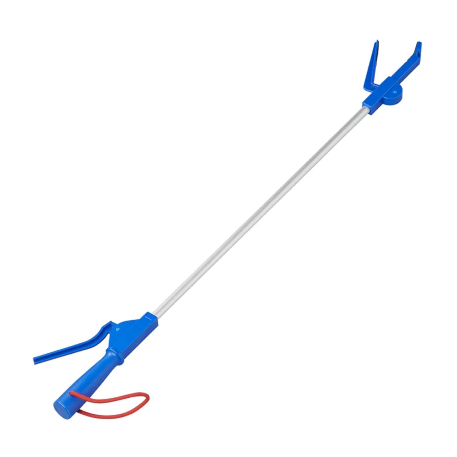 5 pinze con magnete per la spazzatura per esterni, 80 cm, in alluminio
