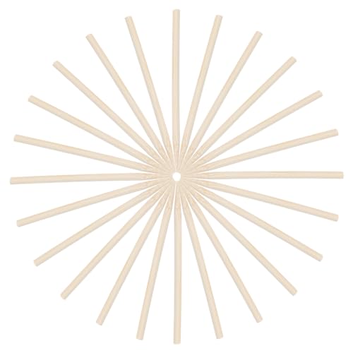 GOMAKERER 150 Pcs Wooden Art Styluses, Wood Sticks Scratch Art Stylus Heavy Duty Wooden Stylus Scratch Sticks for Crafting Students