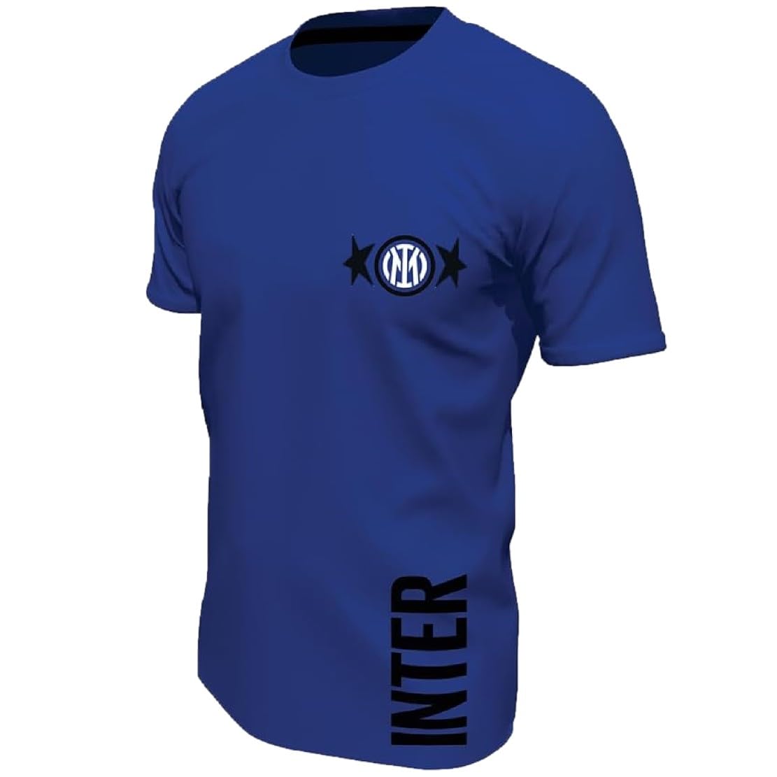 Inter Maglia Mezza Manica in Cotone t-Shirt seconda Stella