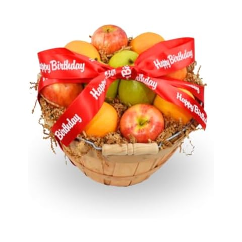 Capital City Fruit Fresh Fruit Favorites Gift Basket (Happy Birthday Basket) Cover