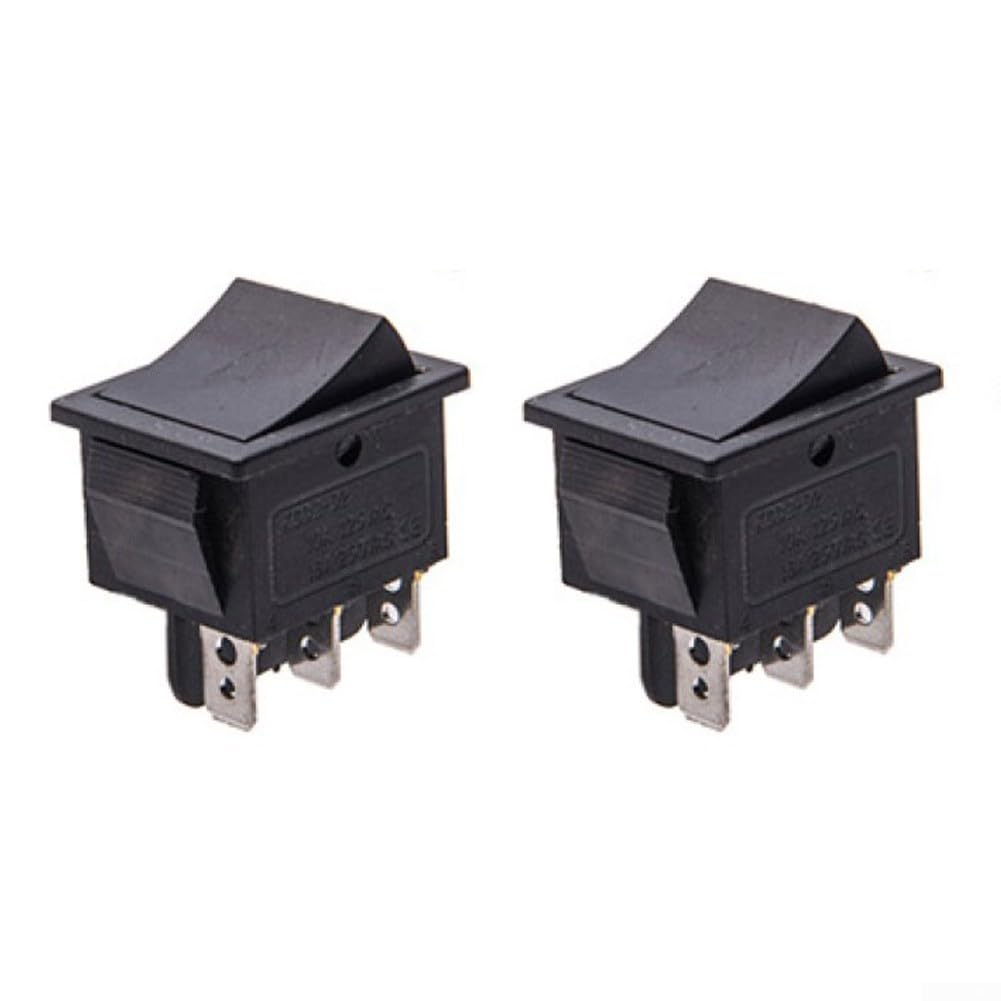 Ride-On Car Pedal, 2pcs Children's Electric Car Throttle Pedal with Self-Resetting Switch, 3-Pedal Toy Car Foot Controller(3PIN)