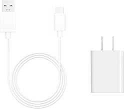 USB Charger Cord Compatible with Magic Wand Micro HIT60 Massage Stick Women Body Charging Cable Neck/Hand/Back/Muscle and Head Massager Replacement Power Adapter - White