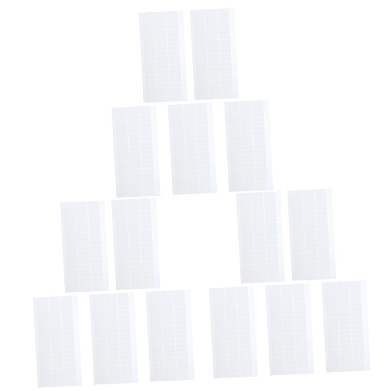OSALADI 3 Set Nastro Biadesivo in Schiuma Nastri Biadesivi Lampeggiante Chiaro Doppio Millechiodi Biadesivo Double Sided Tape Forniture Fai Da Te Nastro Adesivo Eva Bianca 5 Fogli * 3