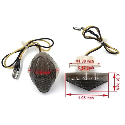 Phare moto clignotants LED pour Honda CBR600RR 1997-2006 CB 919F F3 F4 F4i