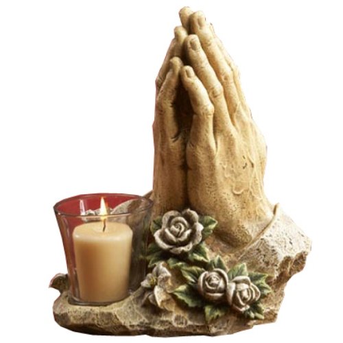 Buy NapCo Praying Hands Votive Candle Holder Online at Low Prices in