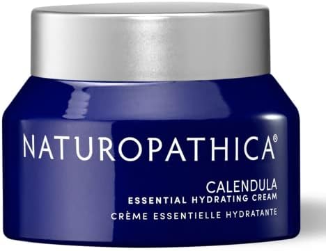 Naturopathica Calendula Essential Hydrating Cream - Soothing Daily Facial Moisturizer for Dry and Sensitive Skin - Vegan, Made in USA (1.7 oz)