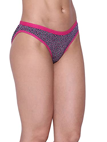 Image of Clovia Women's Low Waist Polka Print Bikini Panty