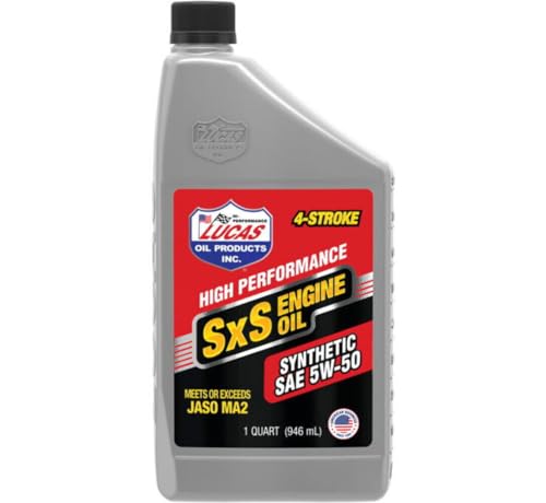 Synthetic SAE 5W-50 SXS Engine Oil/Quart