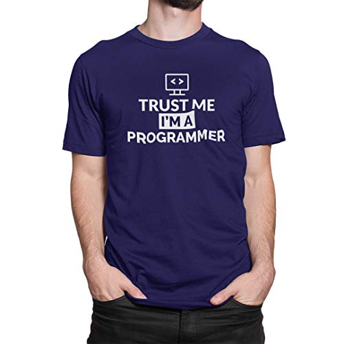 Image of DUDEME Trust Me I'm a Programmer Half Sleeve 100% Cotton 180 GSM T-Shirt