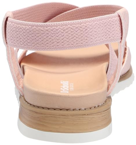 Dr. Scholl's Shoes Islander Kids Flat Sandal Pink Sparkling Dots 13 M3